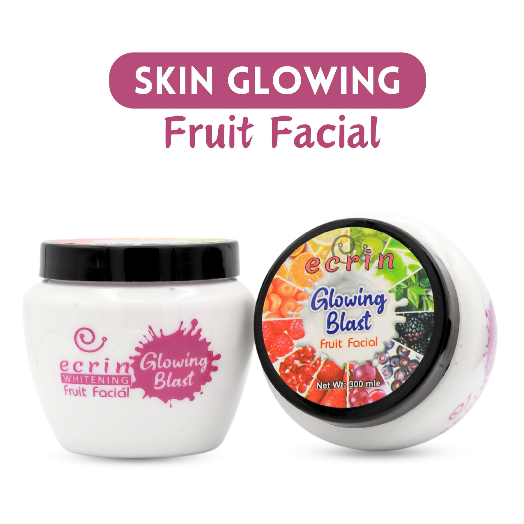 Ecrin Skin Glowing Fruit Facial 300ml (Original) ValueKartPk