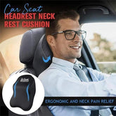 Car Seat Headrest Cushion Memory Foam Pillow Neck Support Pad Universal Headrest Neck Pillow - Pillow Car Cushion ValueKartPk