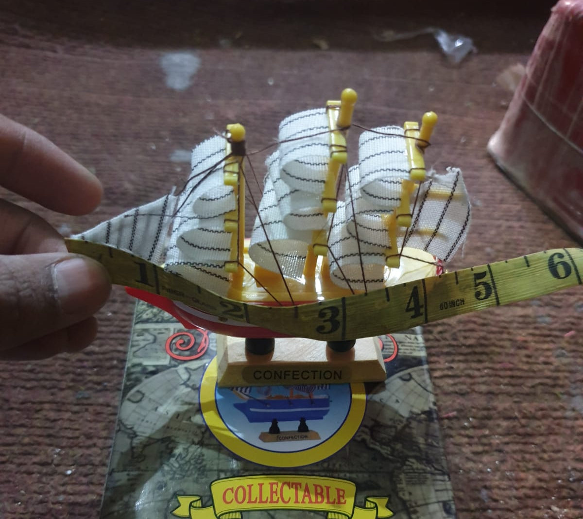 Wooden Sailing Boats Ship Model | Handcrafted Boat Home Decoration ValueKartPk