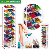 Amazing Shoe Rack Shoe Rack Organizer 30 PCs pair ValueKartPk