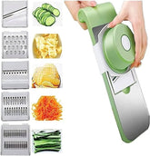 Multi functional Safe Manual Vegetable Slicer Cutter Potato Shredders Garlic Carrot Grater Chopper (Random colors) ValueKartPk