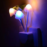 Mushroom Night Light | LED Night Lights | Flower Lamp Bedroom Baby room Lamps For Family, Friend or Kids Gifts (Random colors) ValueKartPk