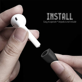 Anti Lost Silicone Earphone Rope Holder Cable For AirPods Strap Wireless Bluetooth Headphone Neck Strap Cord String 55CM ValueKartPk