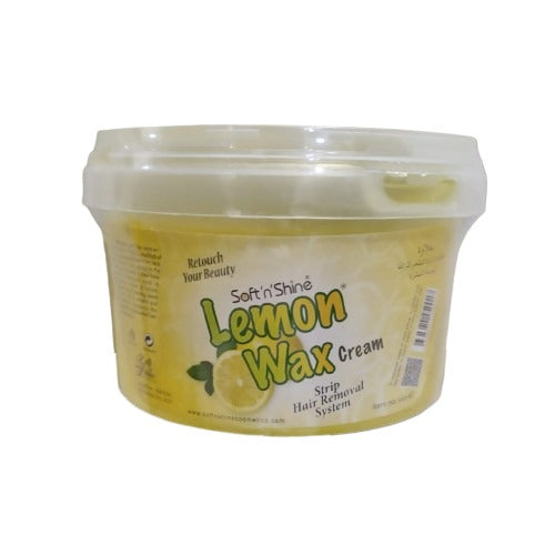 Lemon Wax Cream Soft'n'Shine 450g ValueKartPk