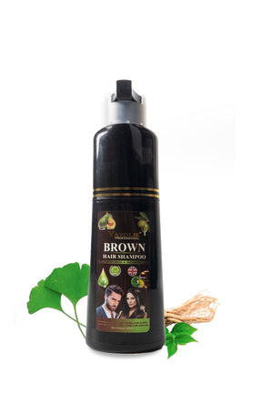 200 ml Yardlie Hair Color Shampoo Black/dark brown ValueKartPk