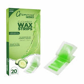 (Cucumber ) Glamorous Face Body Wax Strips ValueKartPk