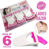 6 pcs Ladies Womens Girls Shaver Trimmer Bikini Razor soft ValueKartPk