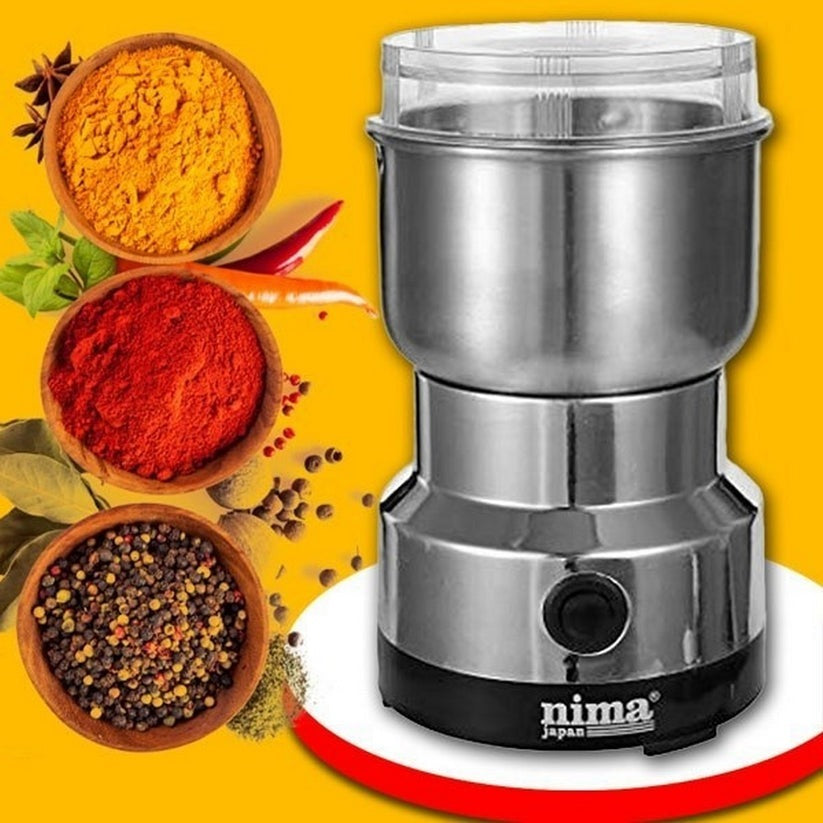 Multi Purpose Nima Electric Coffee Spice Bean Grinder - 150W ValueKartPk