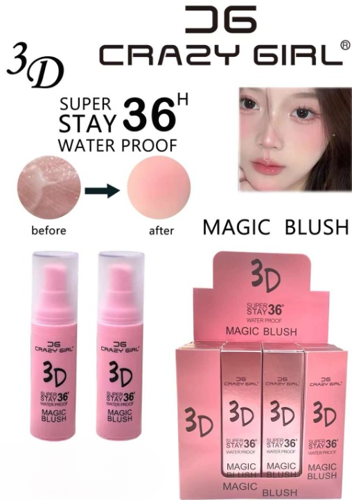 Magic Waterproof 3D Blush ValueKartPk