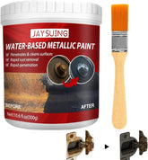 Rust paint Metallic Paint  Anti Rust Protection Coating for removing rust from metal (with brush 300gm )pouch ValueKartPk