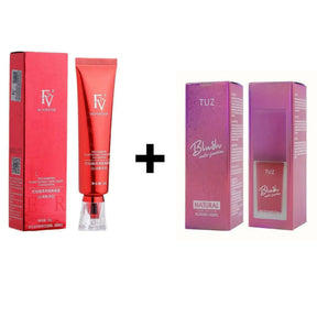 2 in 1 FV  Foundation &TUZ Blush Deal ValueKartPk