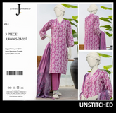 "JUNAID JAMSHED" Printed Lawn | Unstitched Collection 3 Pieces Casual Wear| Summer ValueKartPk