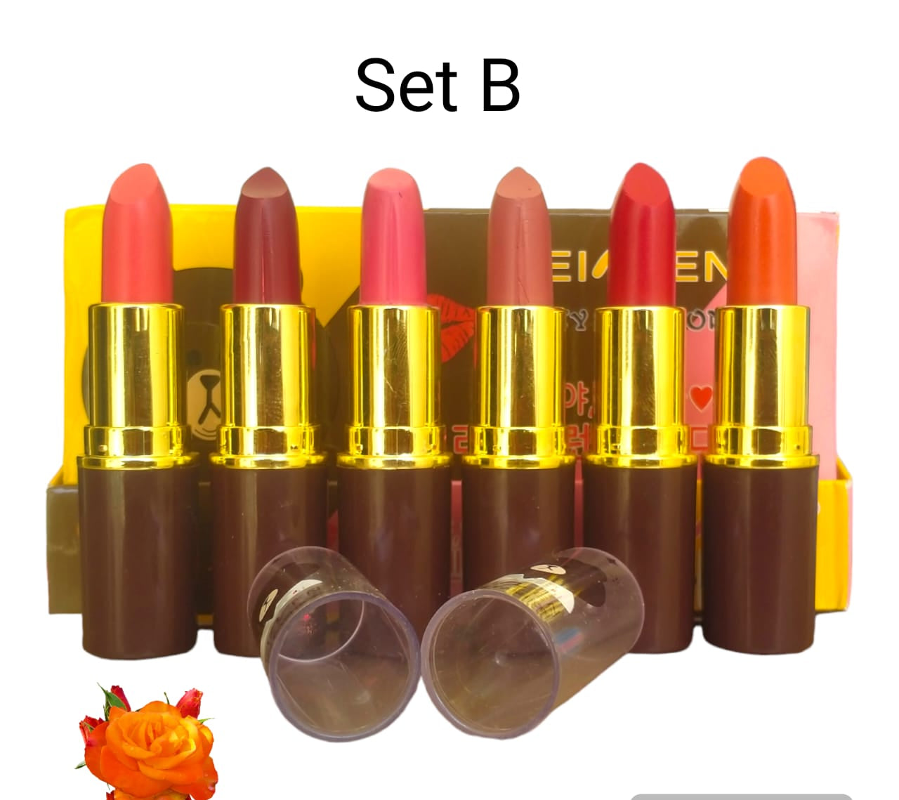 PEINYEN  Pack of 6 Lipstick ValueKartPk