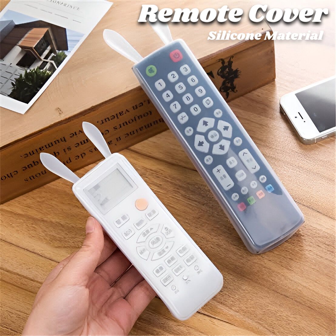 Cute Rabbit Silicone Remote Control Protective Case ValueKartPk