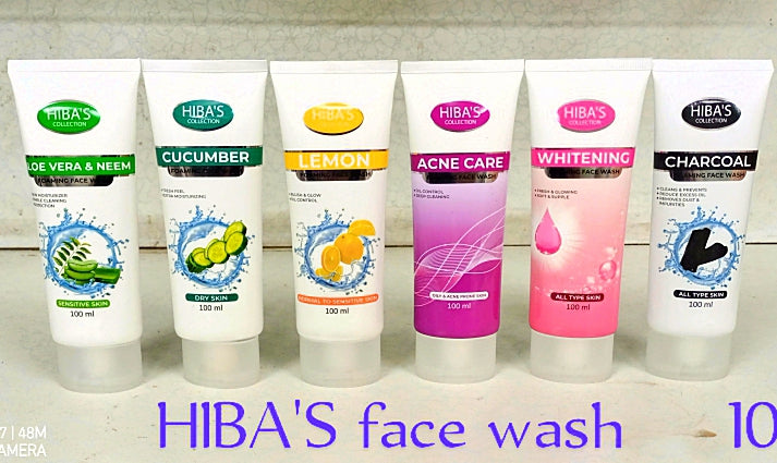 HIBAS FACE WASH (100ML) ValueKartPk