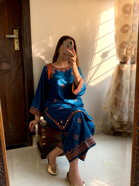 Balochi Embroidery  2pc Dress ValueKartPk