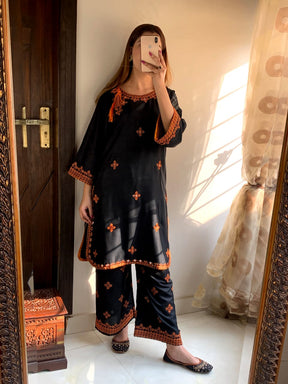 Balochi Embroidery  2pc Dress ValueKartPk