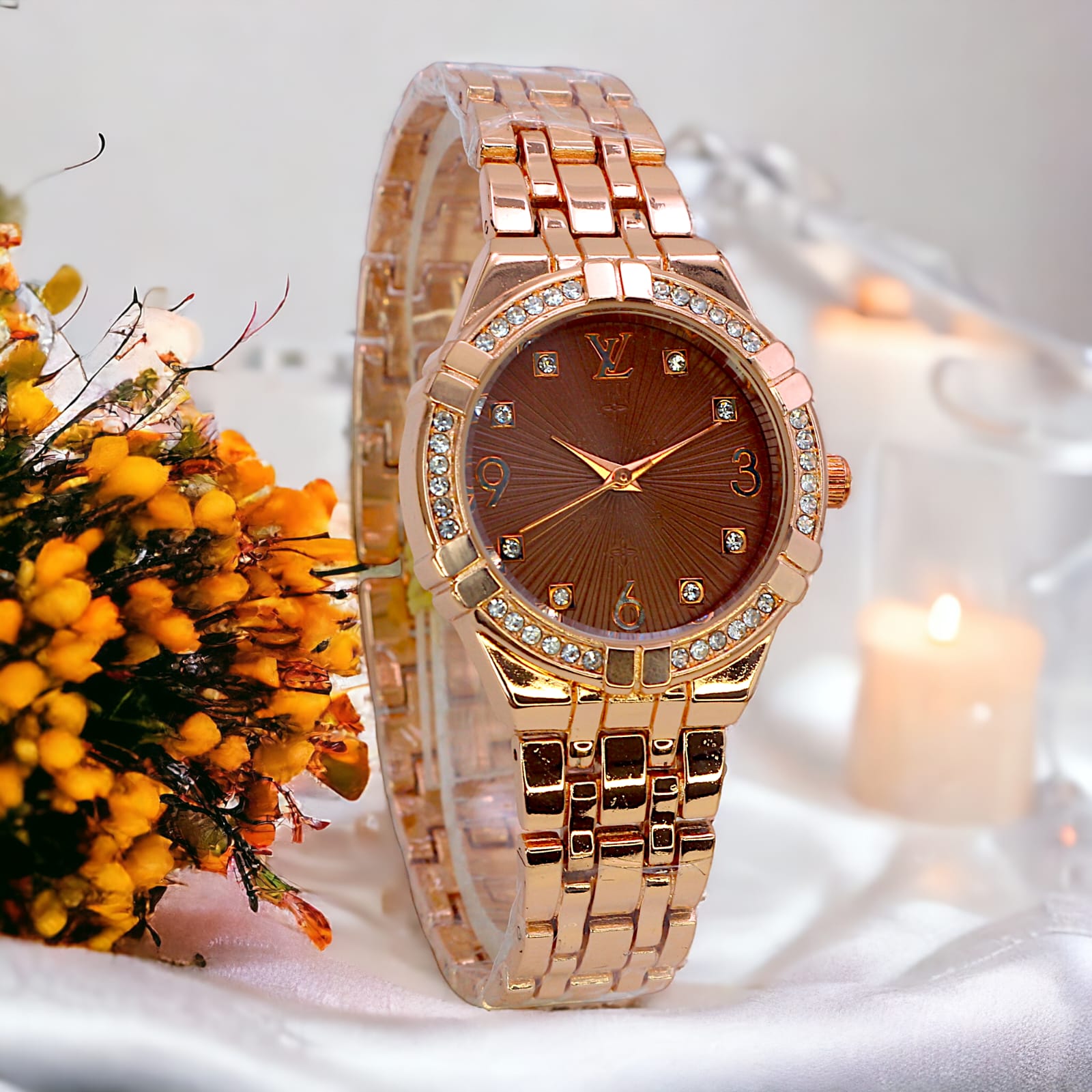 (without box) Elegant &amp; Premium Women's  Quartz Wristwatch ValueKartPk