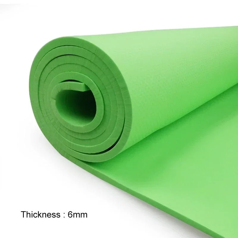 Yoga Matt Non-Slip Exercise Gym Flooring Mat Premium Quality For Men and Women Multi Purpose Uses (random color) ValueKartPk