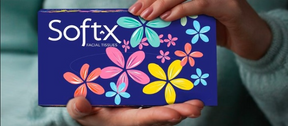 SOFTEX Facial Tissue Box - 50 Pulls Per Box ValueKartPk