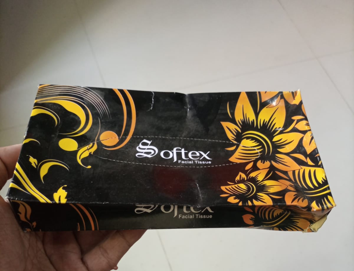 SOFTEX Facial Tissue Box - 50 Pulls Per Box ValueKartPk