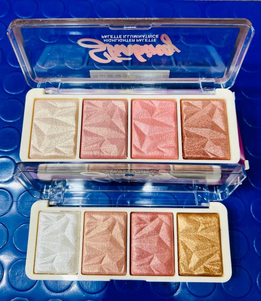 HUDABOMEI Strabing  HIGHLIGHTER PALETT  ILLUMINATRICE ( IMPORTED ) ValueKartPk