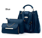 New Collection 3pcs set Soft Leather Hand bag ValueKartPk