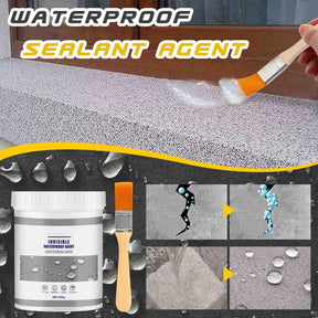 Invisible Waterproof Agent, Super Strong Invisible Waterproof Anti-leakage Agent, Instant Repair Waterproof Anti-leakage Agent (with Brush) ValueKartPk