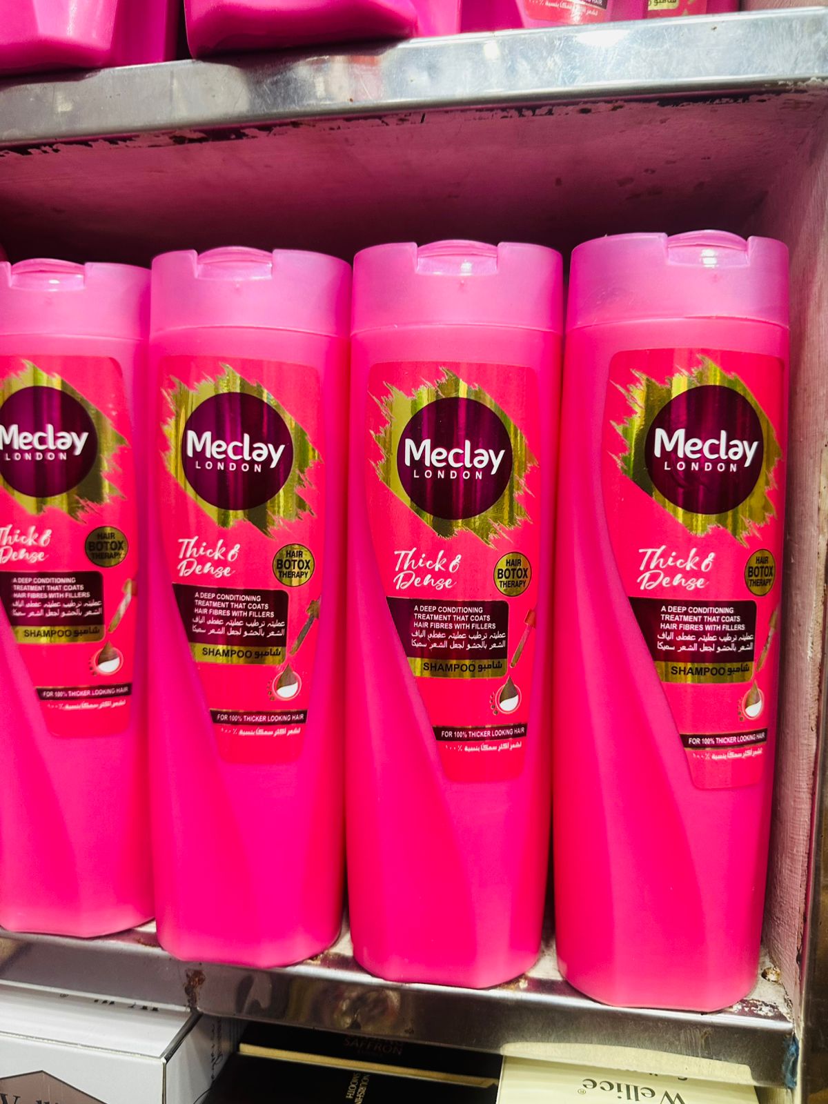 Meclay London Thick &amp; Dense Hair Shampoo ValueKartPk