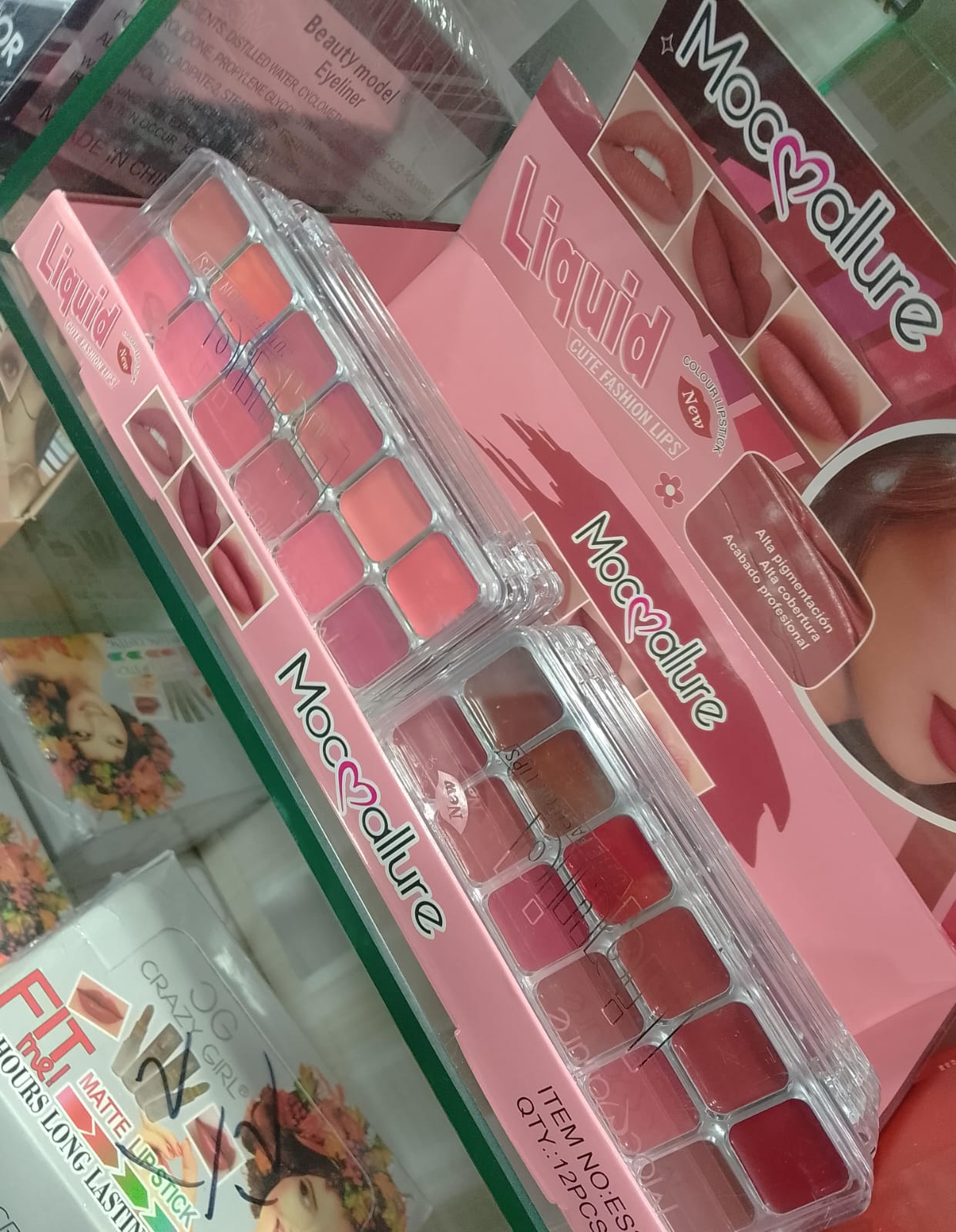 Mocallure Lipstick and Blush palette ValueKartPk