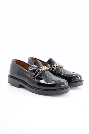 Men Premium Formal Shoes Chain Design ValueKartPk