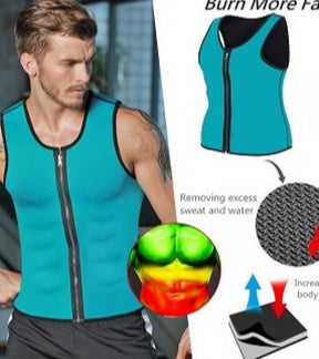 Hot Shapers Slimming Zipper body Shaper Instead SlimShirt for Men ValueKartPk