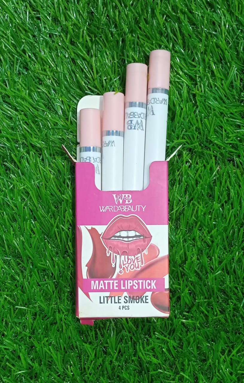 WARDA BEAUTY 4PCS LITTLE SMOKE CIGARETTE LIPSTICK ValueKartPk