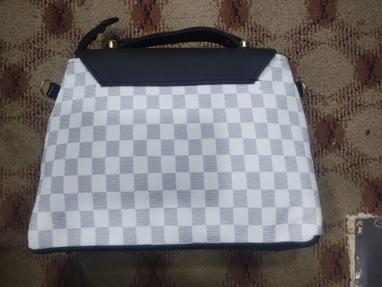 Louis Vuitton Bag With Metal Lock On Flap ValueKartPk