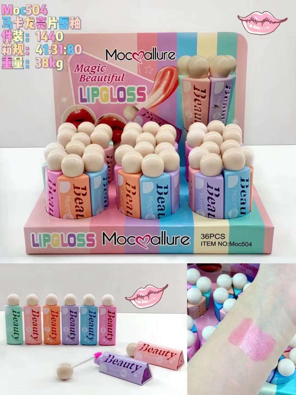 1 pcs Set MAGIC BEAUTIFUL LIPSTICK ASSORTED SHADES MOCCALLURE MOC504 ValueKartPk