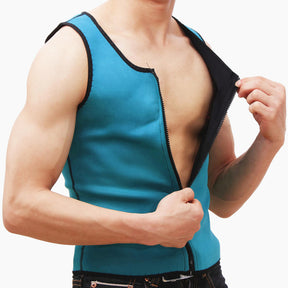 Hot Shapers Slimming Shirt Zipper Body Shaper Instead Slim Shirt For Men Black ValueKartPk