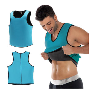 Hot Shapers Slimming Shirt Zipper Body Shaper Instead Slim Shirt For Men Black ValueKartPk