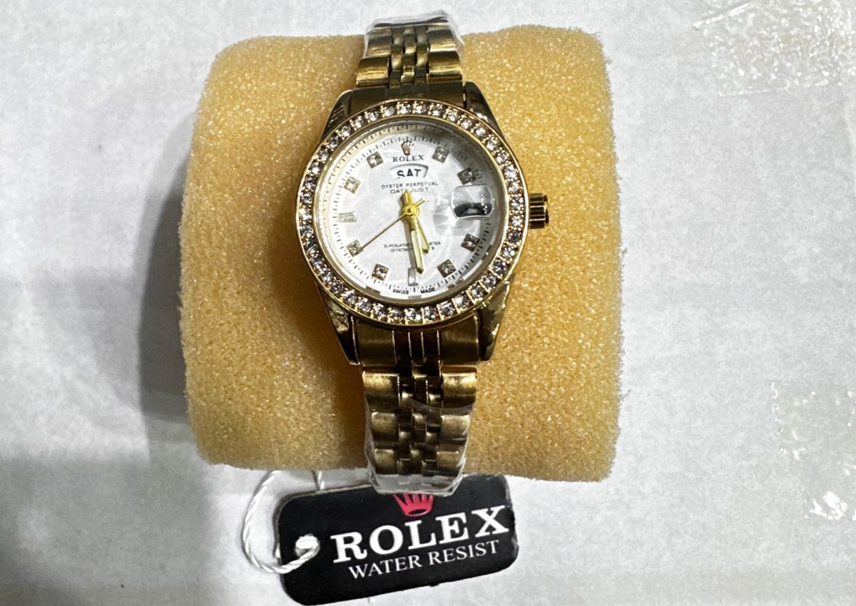 AA1 ROLEX DATE WORKING STAINLESS STEEL CHAIN ValueKartPk