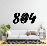 804 3d wall clock Wooden Wall Decoration ValueKartPk