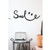 3d wall art Smile Elegant Smiley Calligraphy Wall Hanging Home Decor ValueKartPk