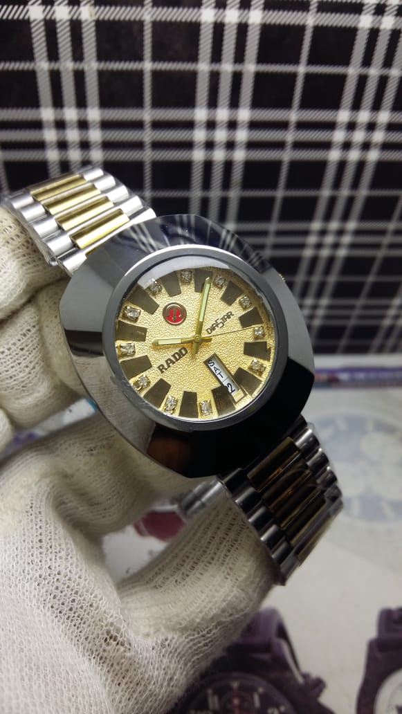 Aa1 RADO  Stylish Watch for girls and women two tone watch ValueKartPk