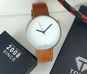 Aa1 TOMI Stylish Watch For boys and girls leather strap (With box ) ValueKartPk