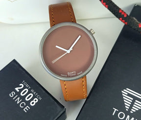 Aa1 TOMI Stylish Watch For boys and girls leather strap (With box ) ValueKartPk