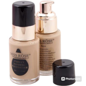 MISS ROSE PROFESSIONAL NATURAL FOUNDATION  30ml ValueKartPk