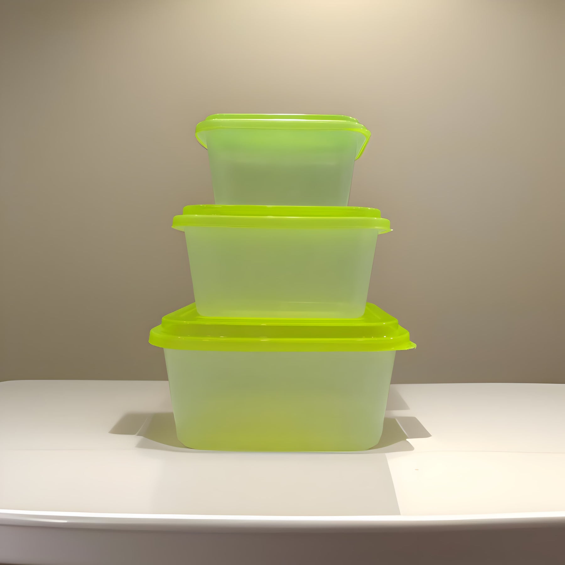 3in1 Storage Box / Plastic Bowls Set Food Container / kitchen bowl set ValueKartPk