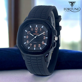 Time worth silicon Gents watch | Analog Quartz Wrist Watch for boys &amp; Mens (Without Box) ValueKartPk