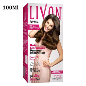 Livon Hair Serum Damage Protection Vitamin E - 50 / 100 ML ValueKartPk