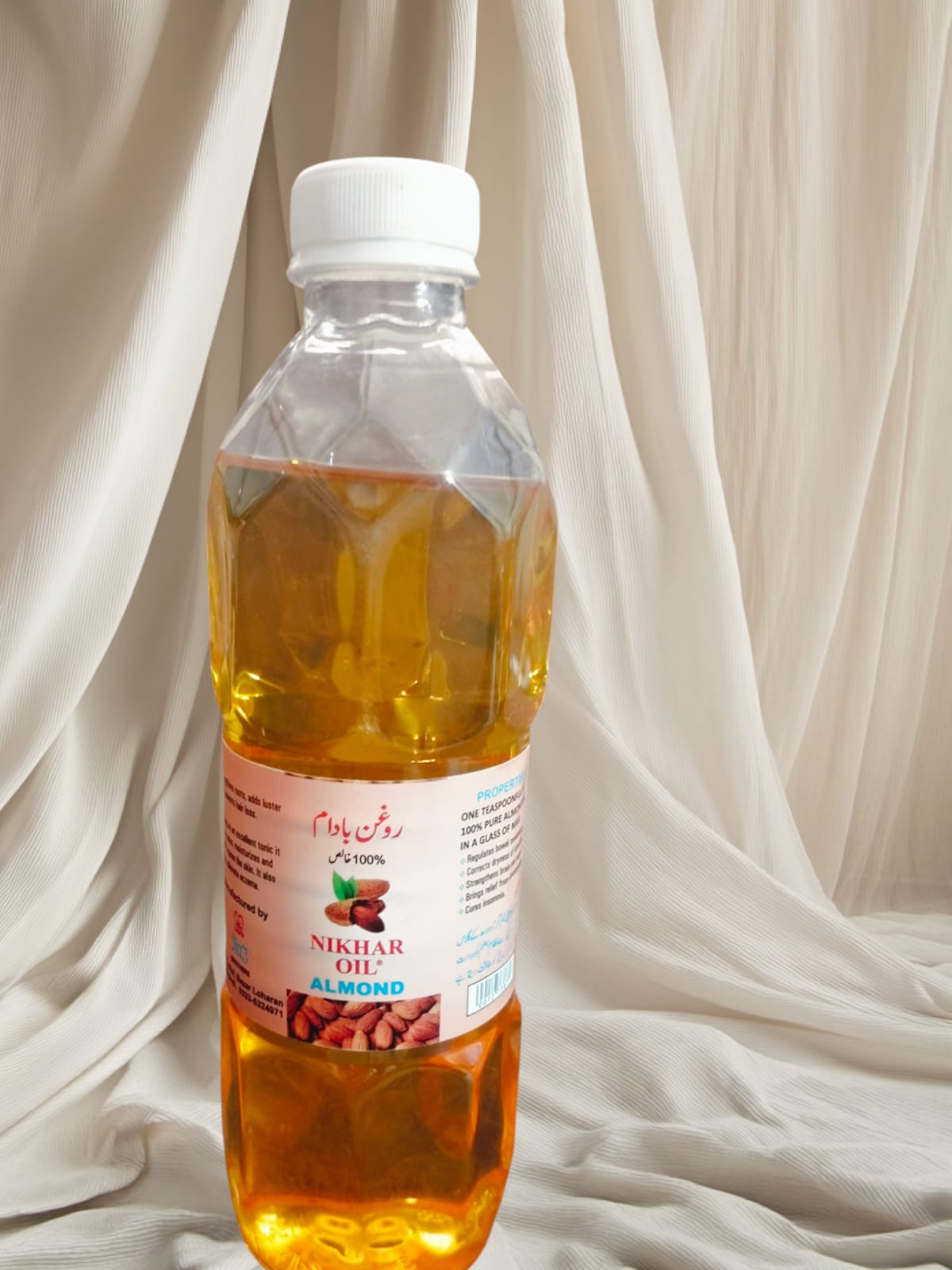 Nikhar Sweet almond oil / good for the skin and hair ValueKartPk