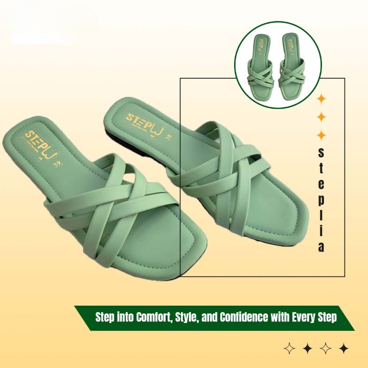 CLASSY Ladies Sandals | Girls Sandals for party wear | flat slippers ValueKartPk