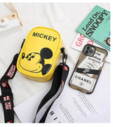 Disney Pu Mickey Mouse Children's Shoulder Bag Messenger Bag Cartoon Boys Girls Children ValueKartPk